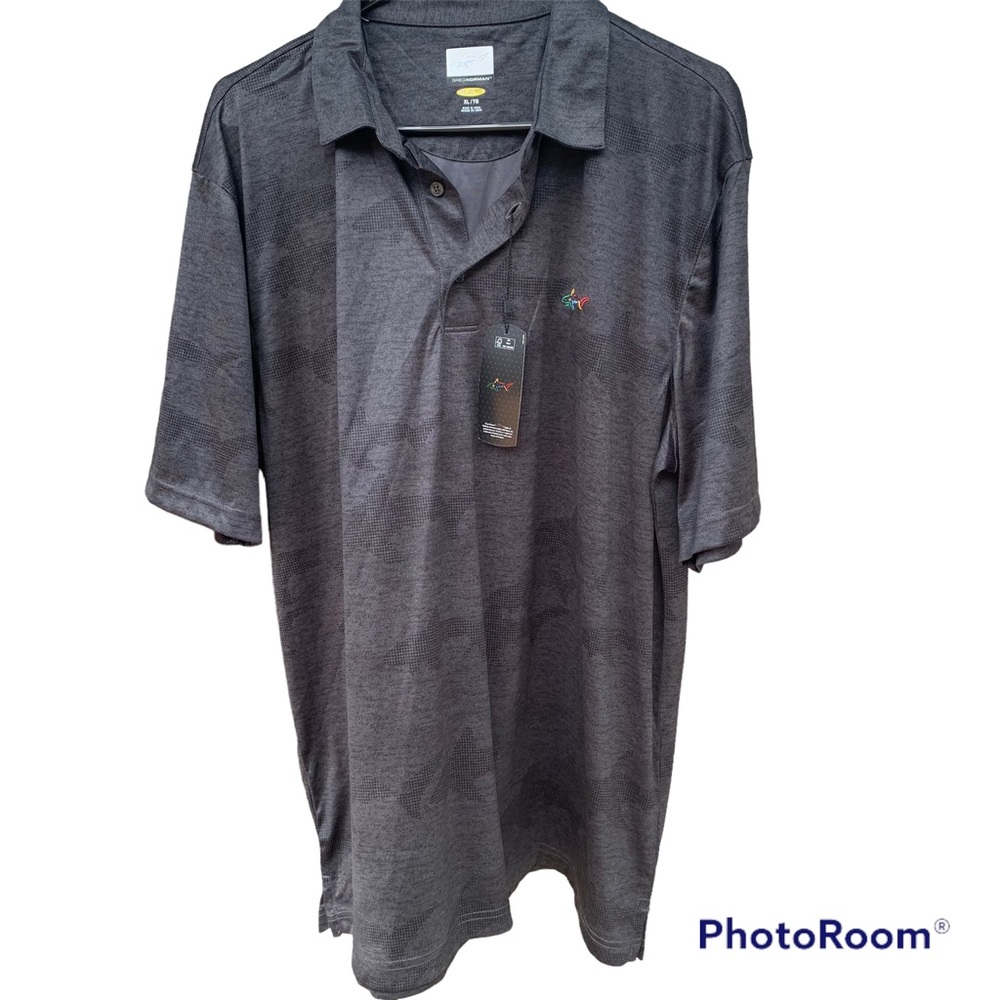Greg Norman Black polo shirt